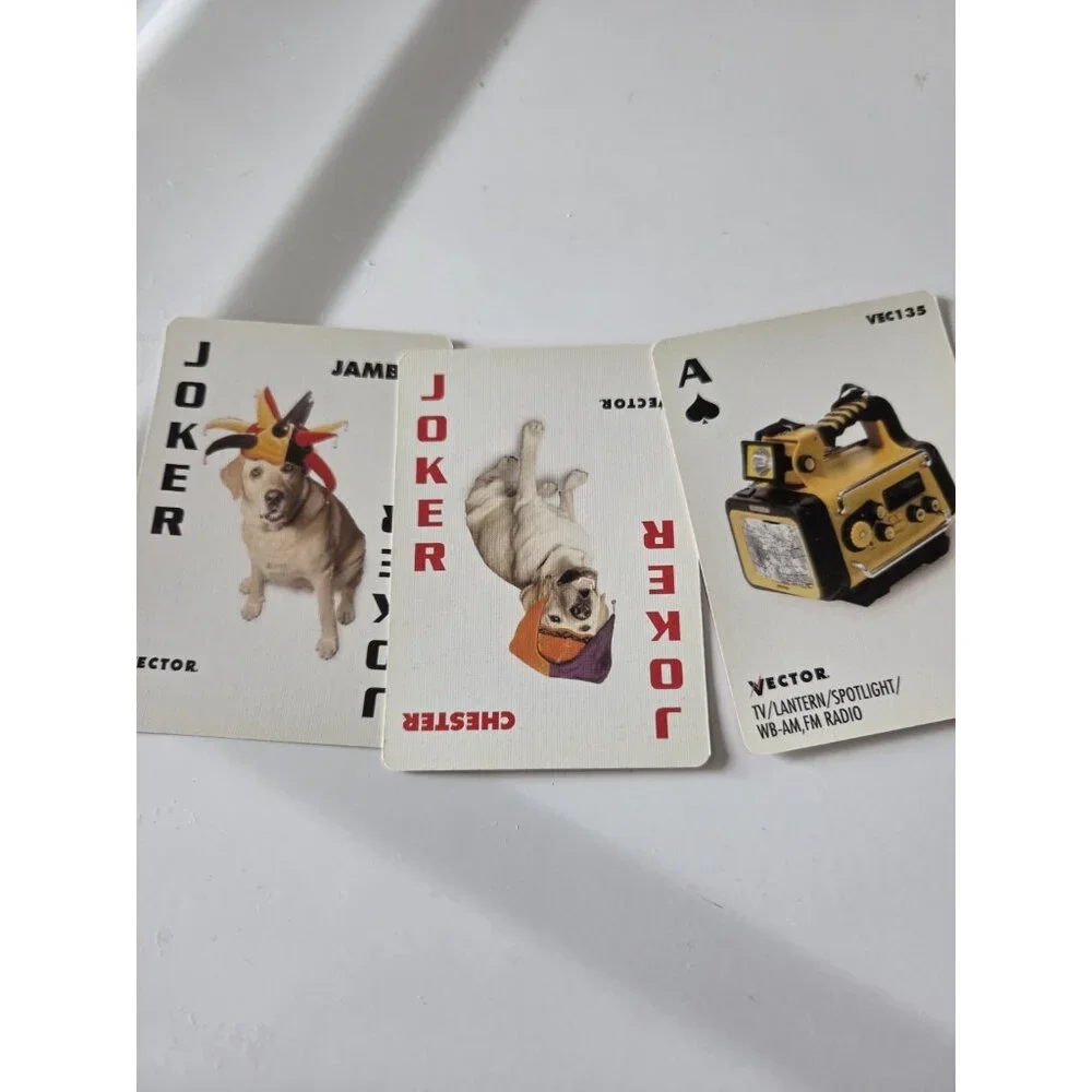 Vector Mfg Deck Of playing cards Power Batteries‎ Products Advertising